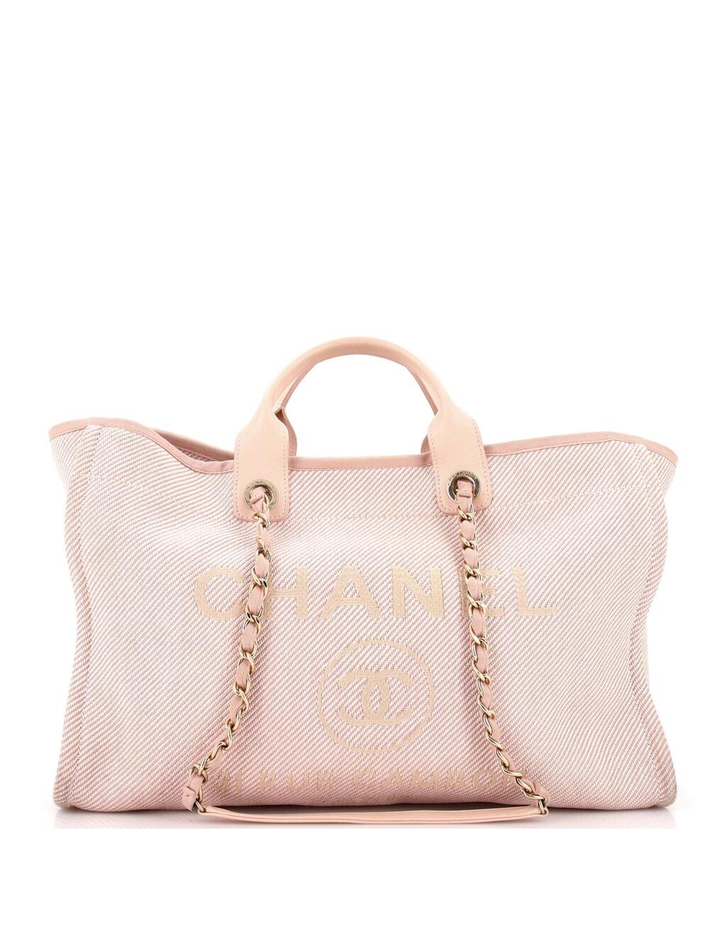 Chanel Deauville Tote Mixed Fibers #253788C32B